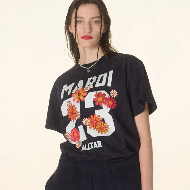 MARDI MERCREDI T-Shirt Korean Style Unisex-2