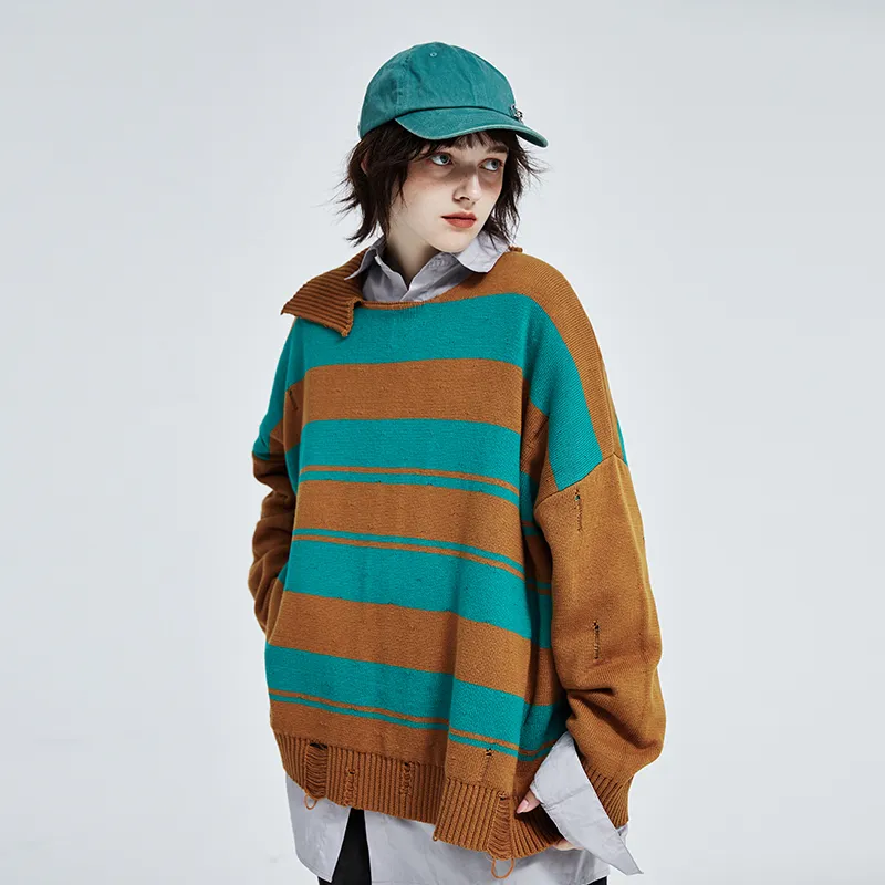 A SQUARE ROOT Knitwear Unisex Orange-4
