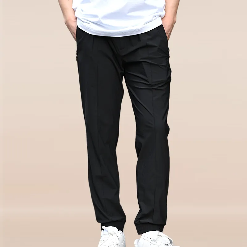 RARE Casual Pants Men Black-2