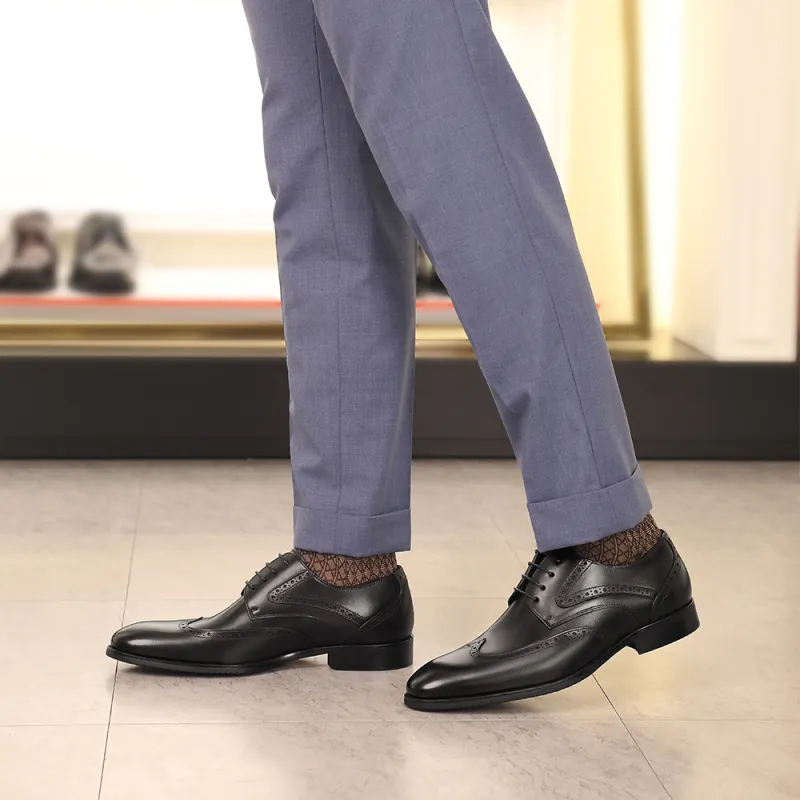 ELLE HOMME Dress Shoes Men's Black-7