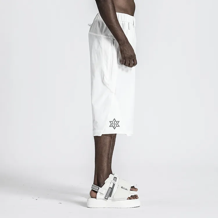 NORVINCY Urban Techwear Zip Pocket Knitted Sweatpants Unisex-12