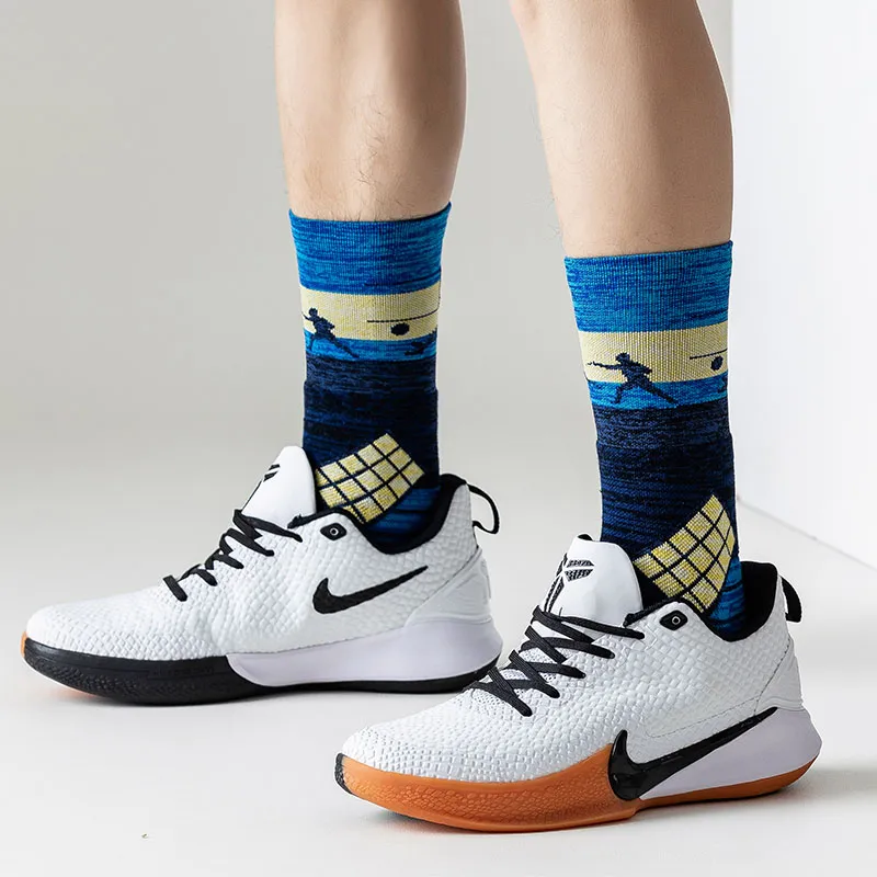 MIIOW Unisex Basketball Socks-32