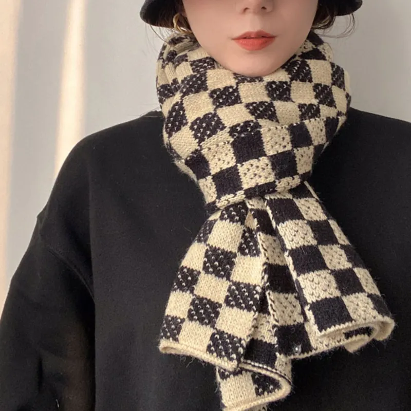 ALIEN BANG Knit Scarves Unisex-1