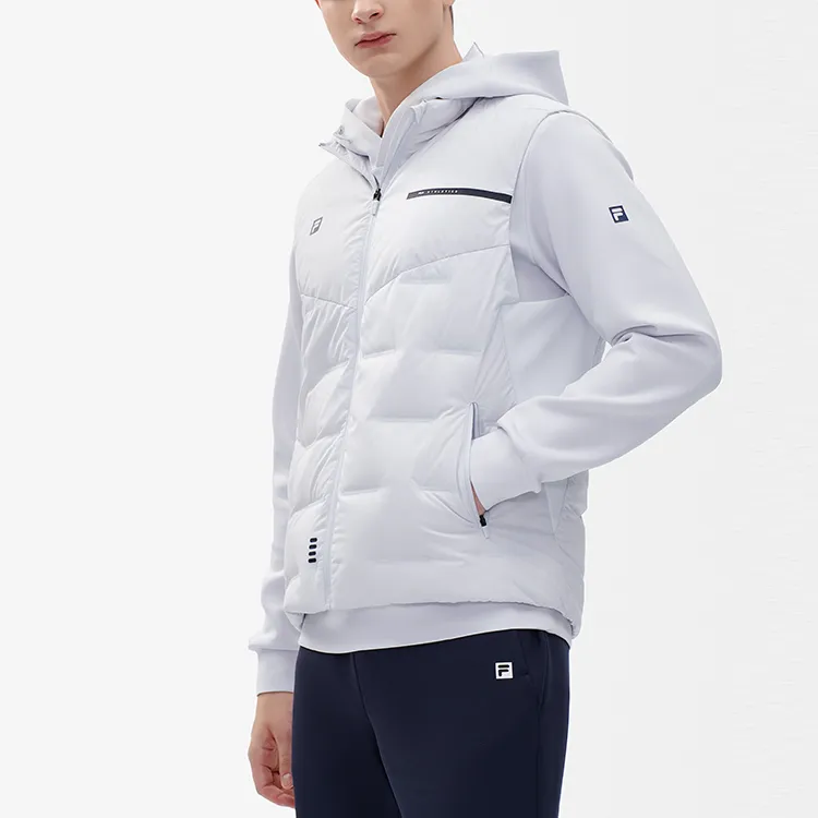 FILA Athletics Vests Men Cool Stone White-4