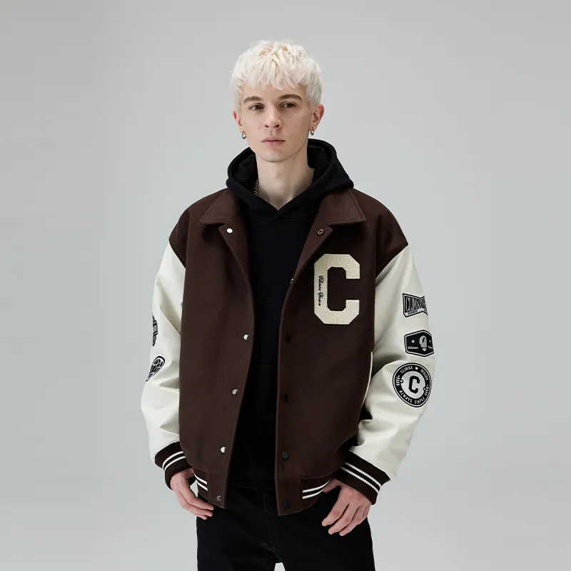 CLIMAX VISION Baseball Jacket Unisex-7