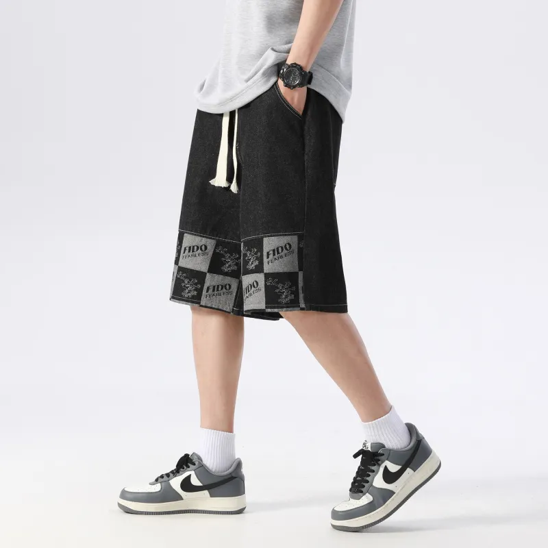 FIDO DIDO Denim Shorts Unisex-4