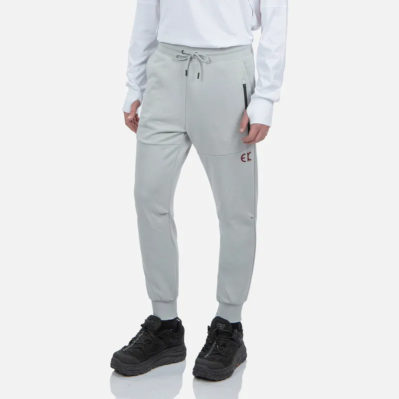 EVISU Casual Pants Men's Lime Gray-2