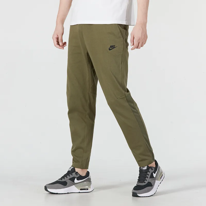 Nike Knitted Sweatpants Men Army Green-4