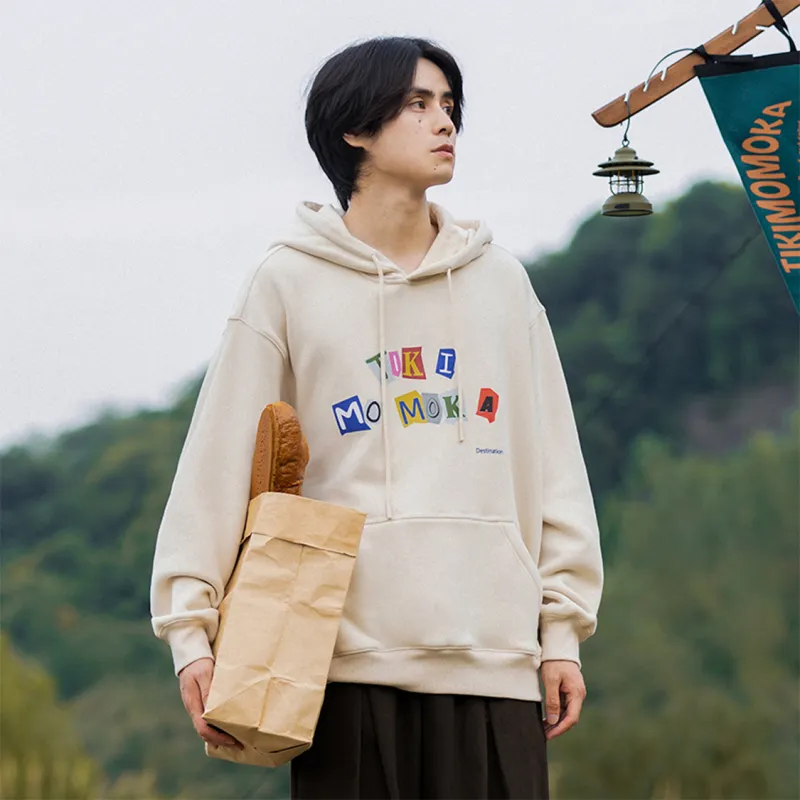 TIKIMOMOKA Japanese Tooling Couple Series Sweatshirts Unisex-2