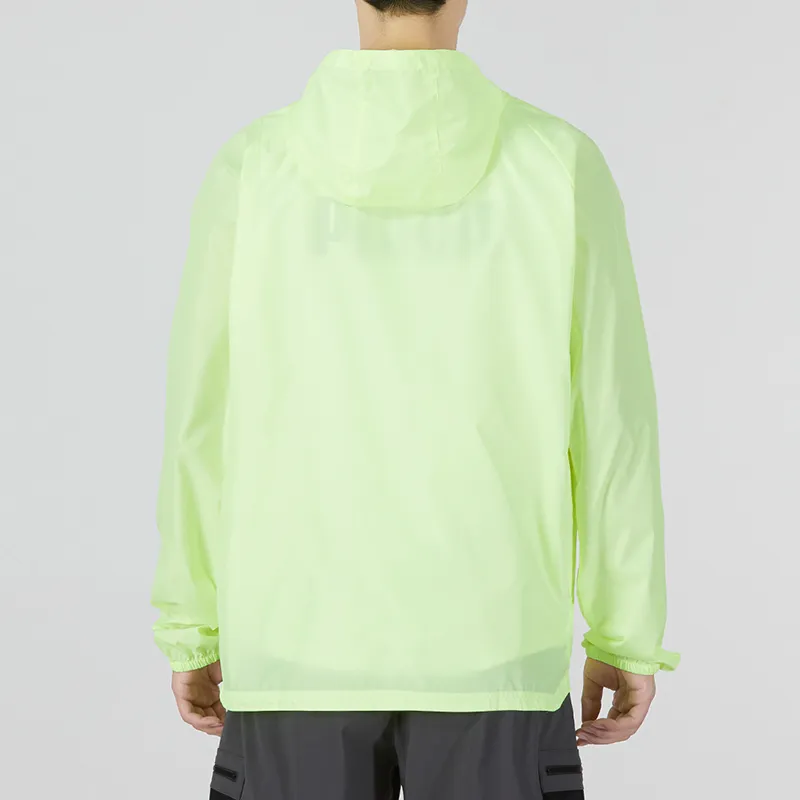PUMA Jackets Men Light Green-4