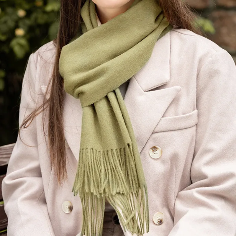 STYLEJING Knit Scarves Unisex-2