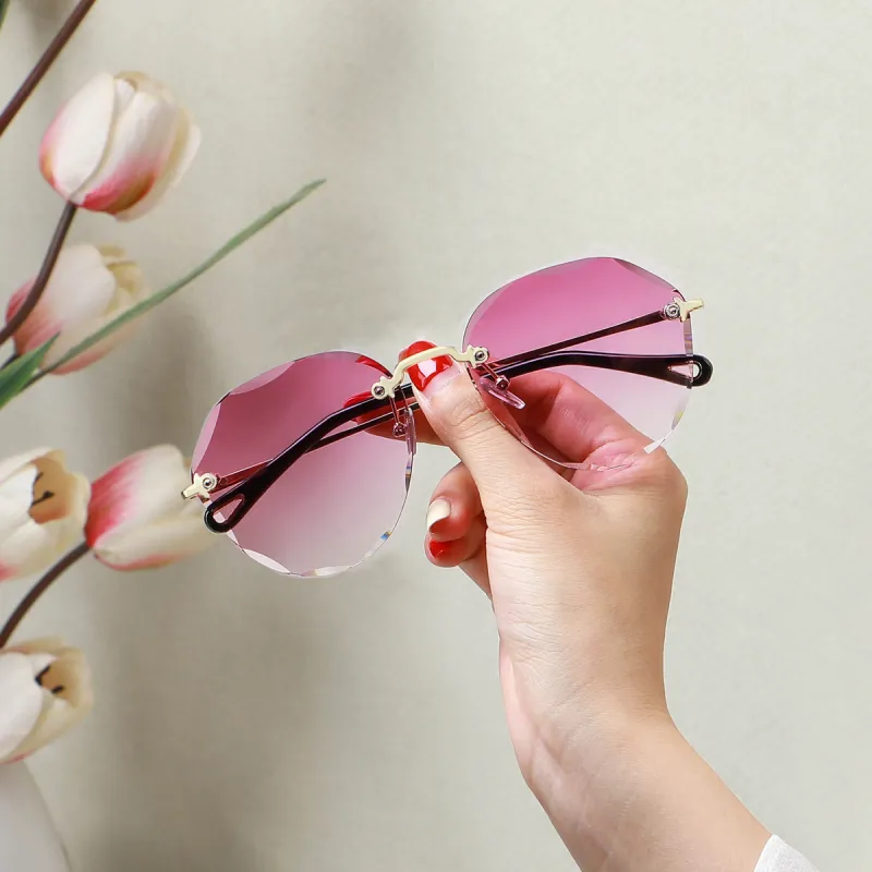 VINEY Irregular Shape Sunglasses Women's-3
