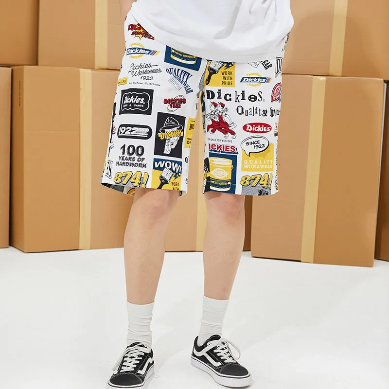 Dickies SS22 Shorts Men's White-4
