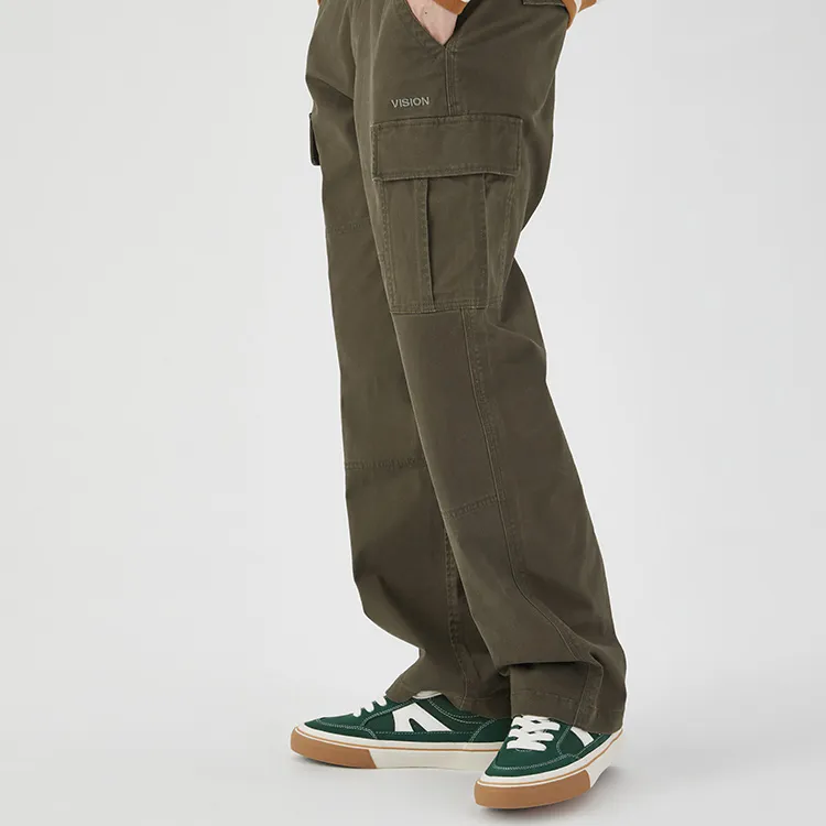 Vision Street Wear Sweatshirt Unisex Army Green-2