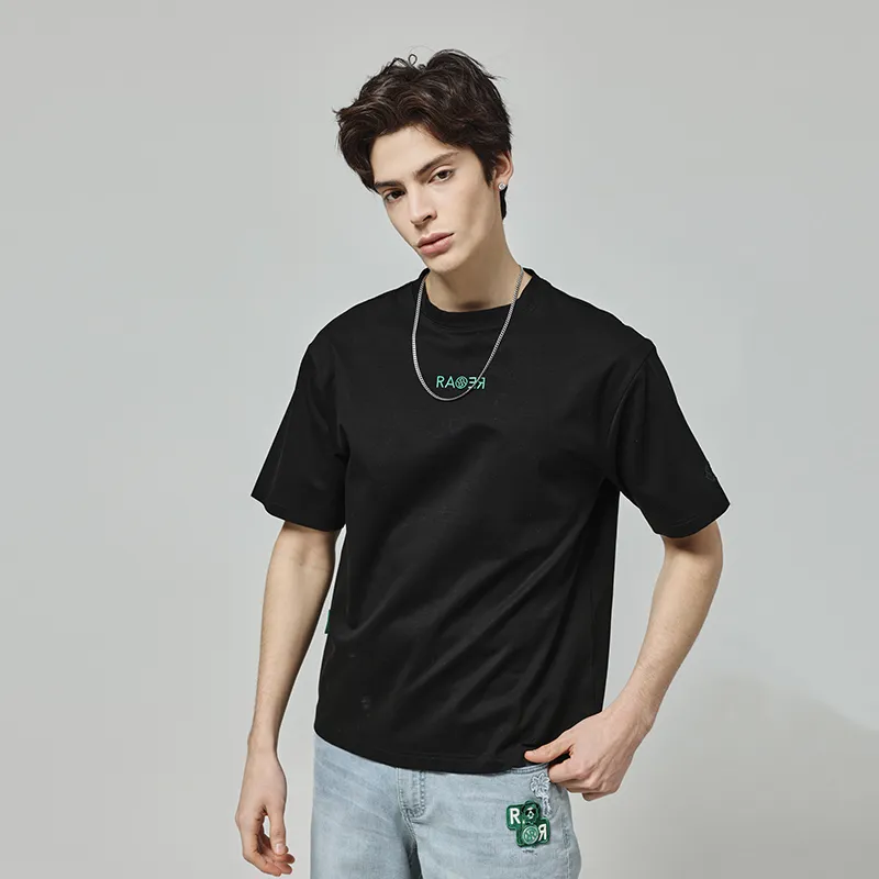RARE Short Sleeved T Shirts Men's Green-6