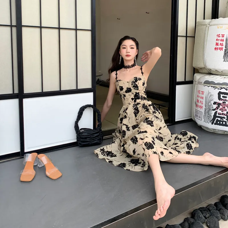 KUNZHUDAXIANG Slip Dress Women's-2