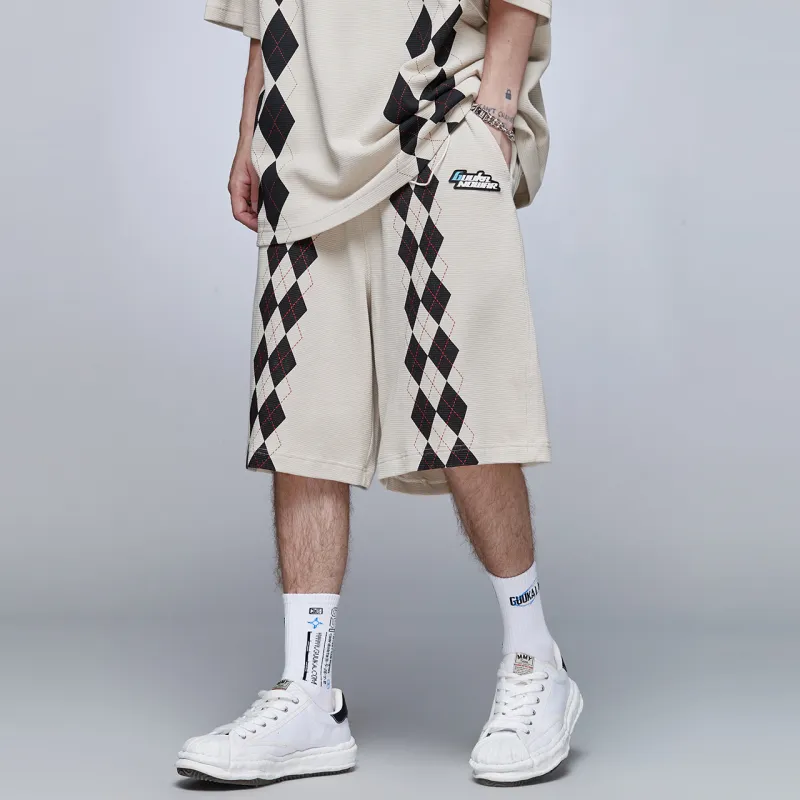 Guuka Casual Shorts Men Light Apricot-6