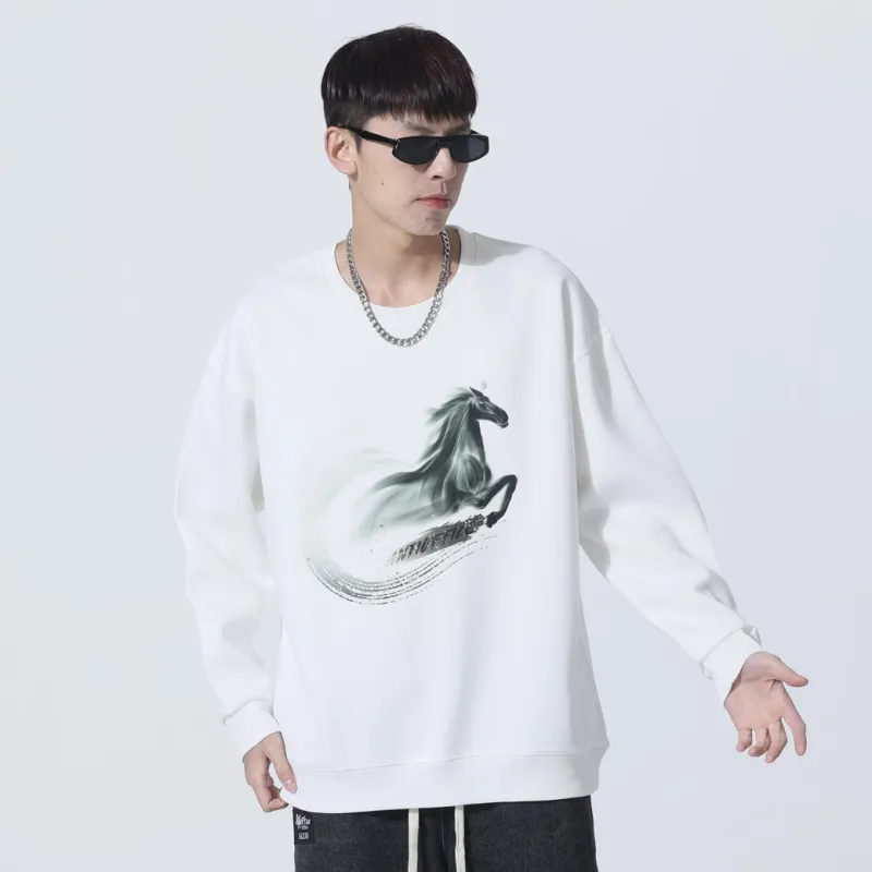 Antioffice Sweatshirts Men White-6