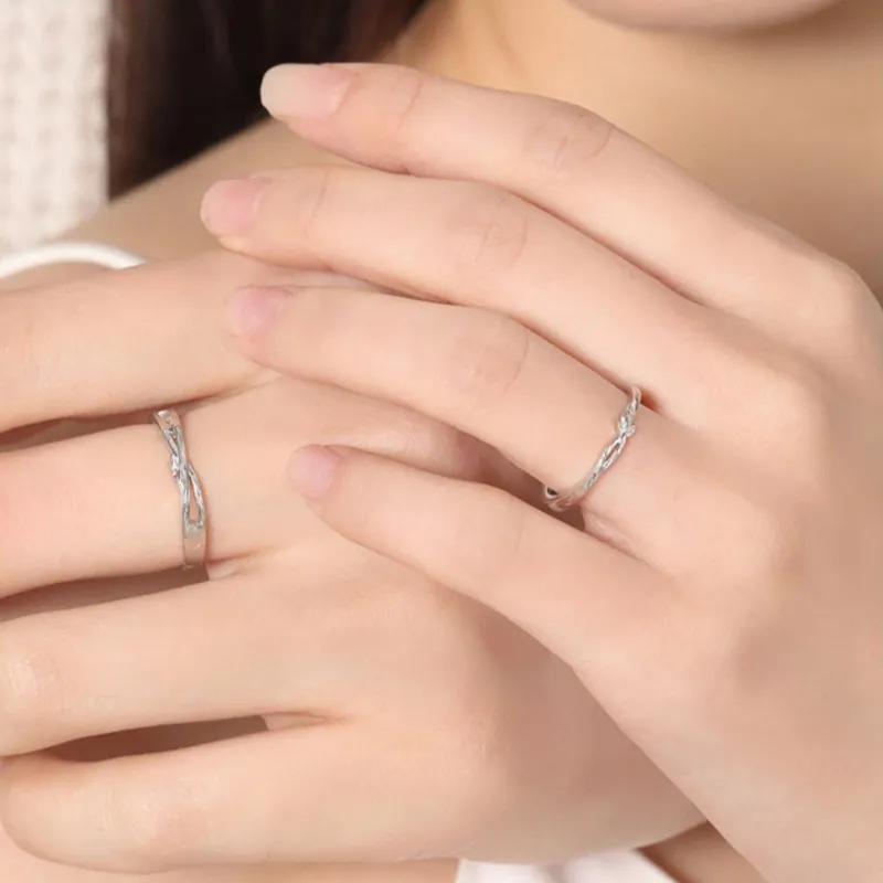 Asia Star 925 Sterling Silver Rings Unisex-1