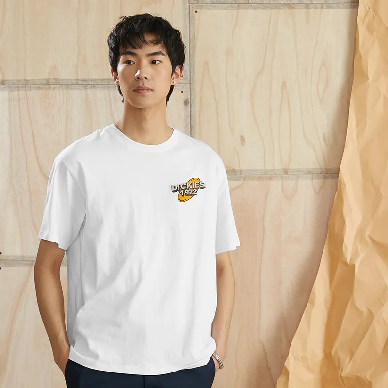Dickies SS22 Straight T Shirt Unisex White-4