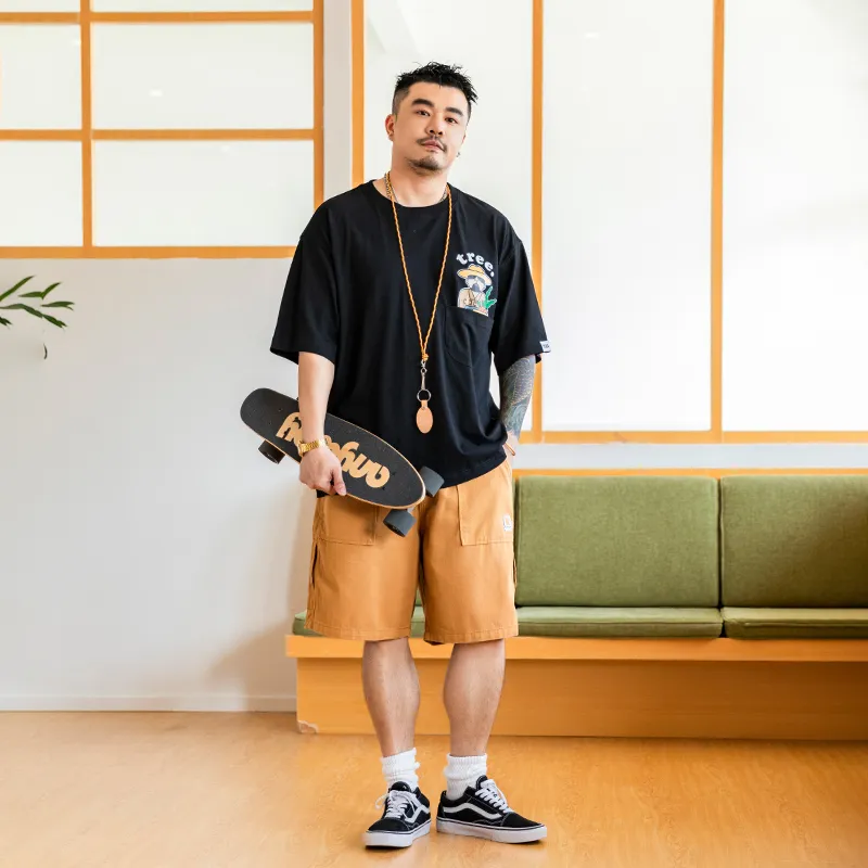 WAYNEXZAVIER Casual Shorts Men-12