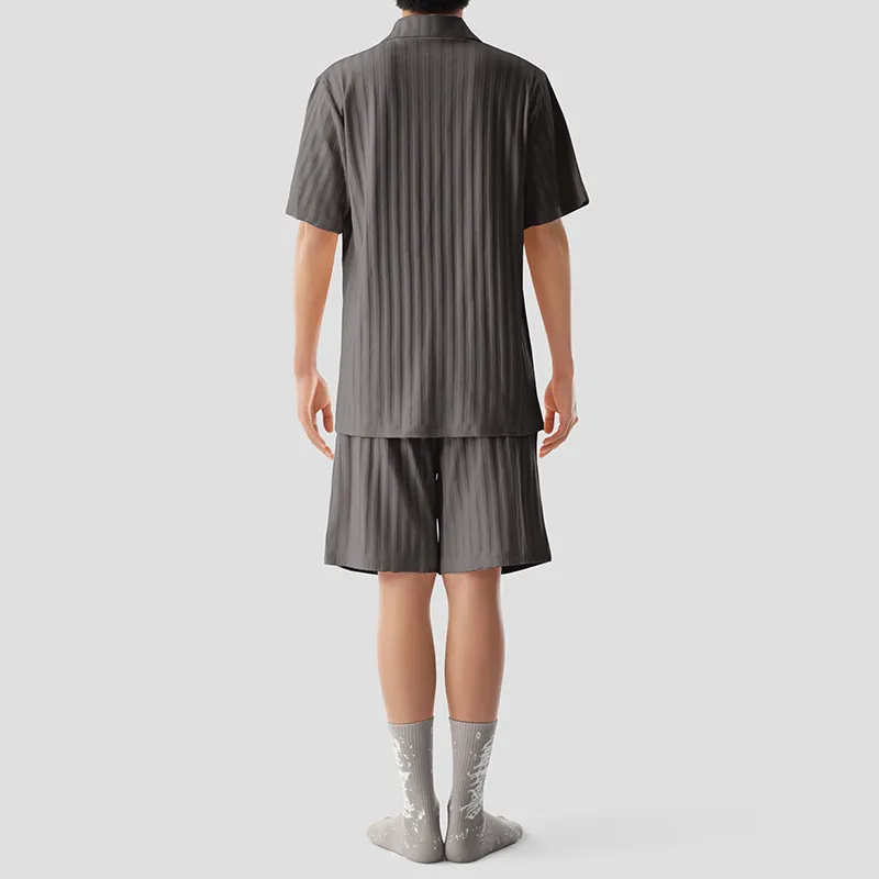 Mast Point Pajama Set Spring And Summer Men's-3