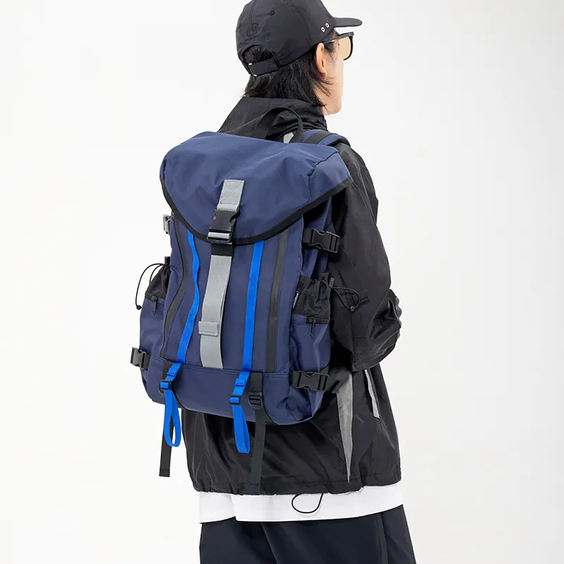 MYEDITION 24LS32LL Laptop Bag Backpack Outdoor Bag Polyester With Nylon Multicolor Unisex-29
