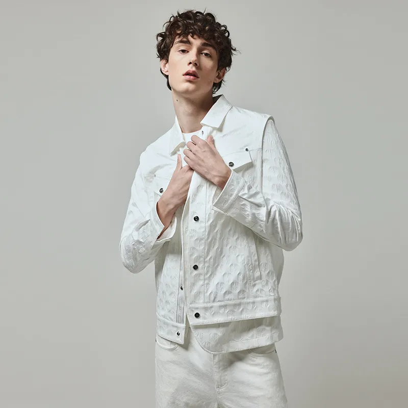 RARE Vests Men White-6