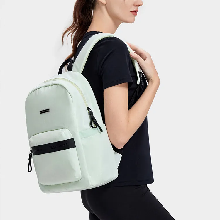 FILA Fabric Sports Backpack Regular Women's Green/Black-3