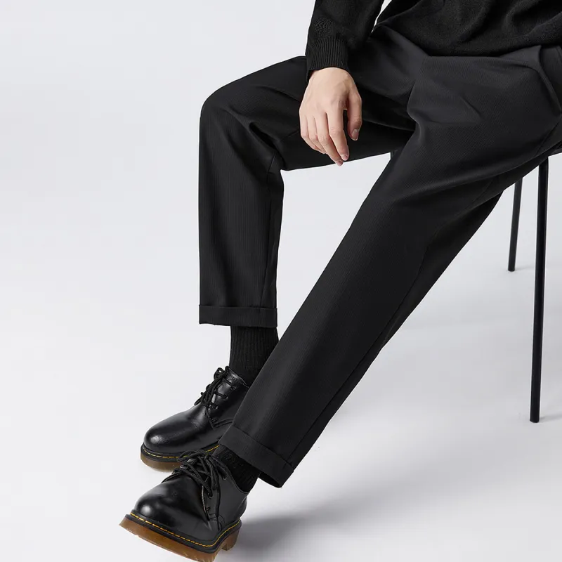 PEACEBIRD MEN Casual Pants Unisex-3