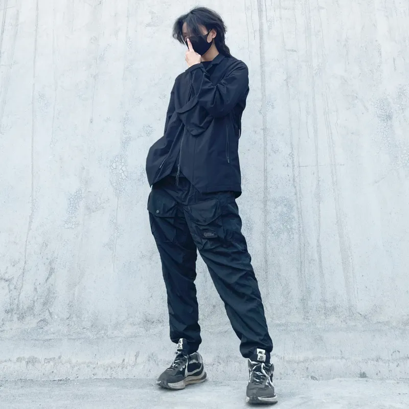 VIP Knitted Sports Pants Men's Black-5