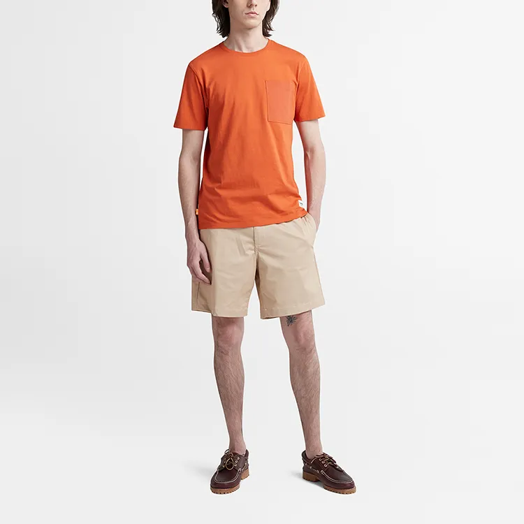 Timberland T-Shirt Men's Burnt Earth Tone-2