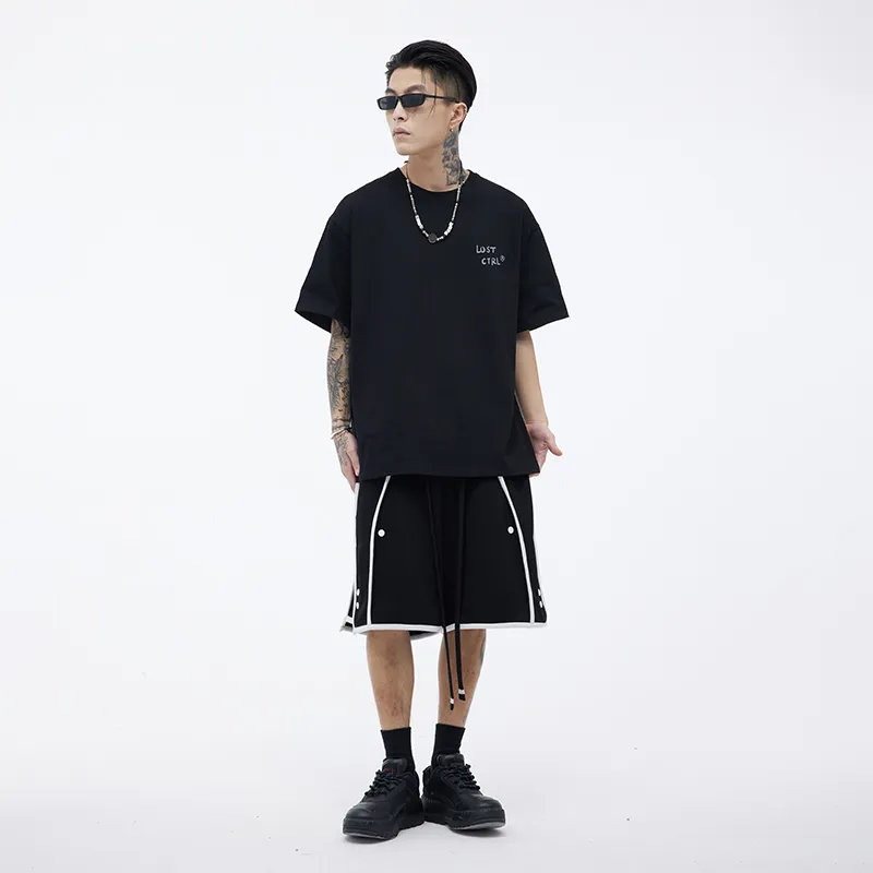 LOSTCTRL SS22 Loose Fit Shorts Unisex-5