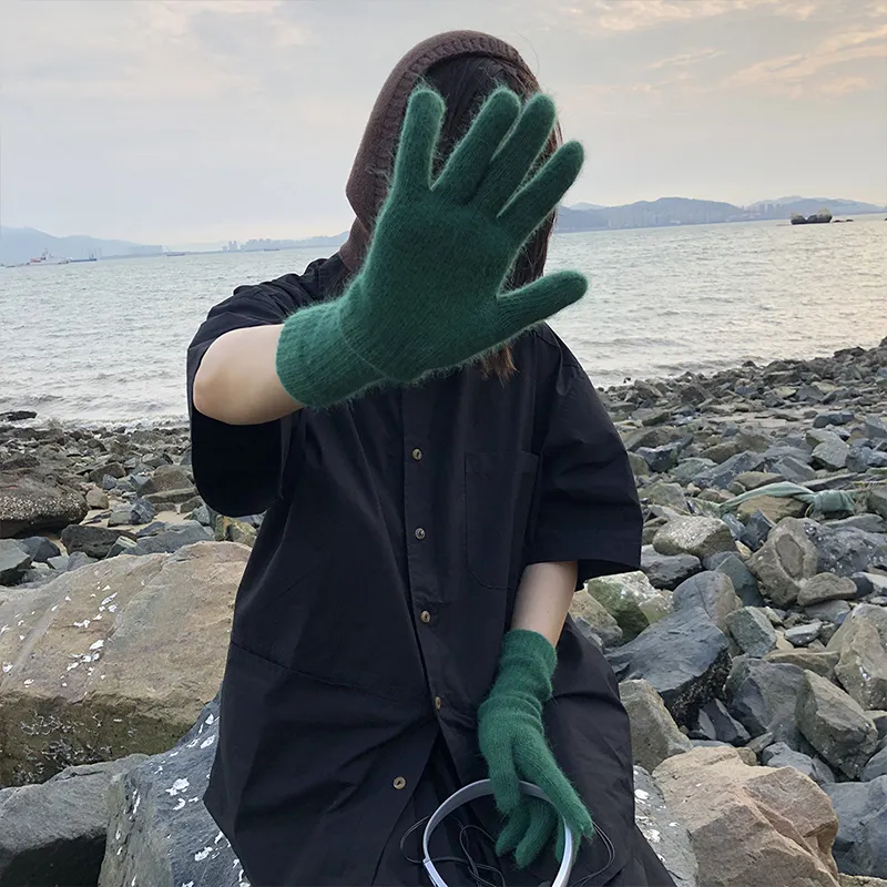 MUSTKOO Knit Gloves Unisex-2