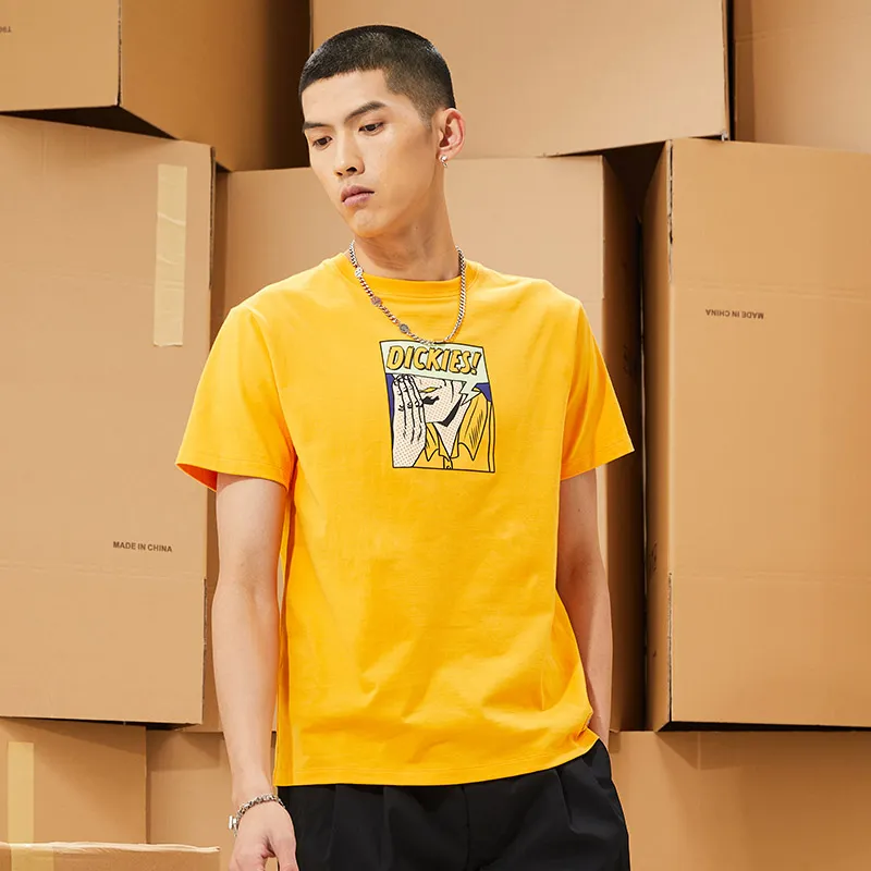 Dickies SS22 T Shirt Unisex Bright Orange-2