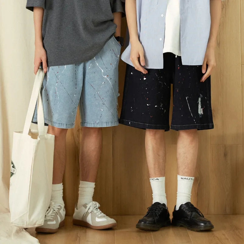 TIKIMOMOKA Loose Fit Shorts Unisex-7
