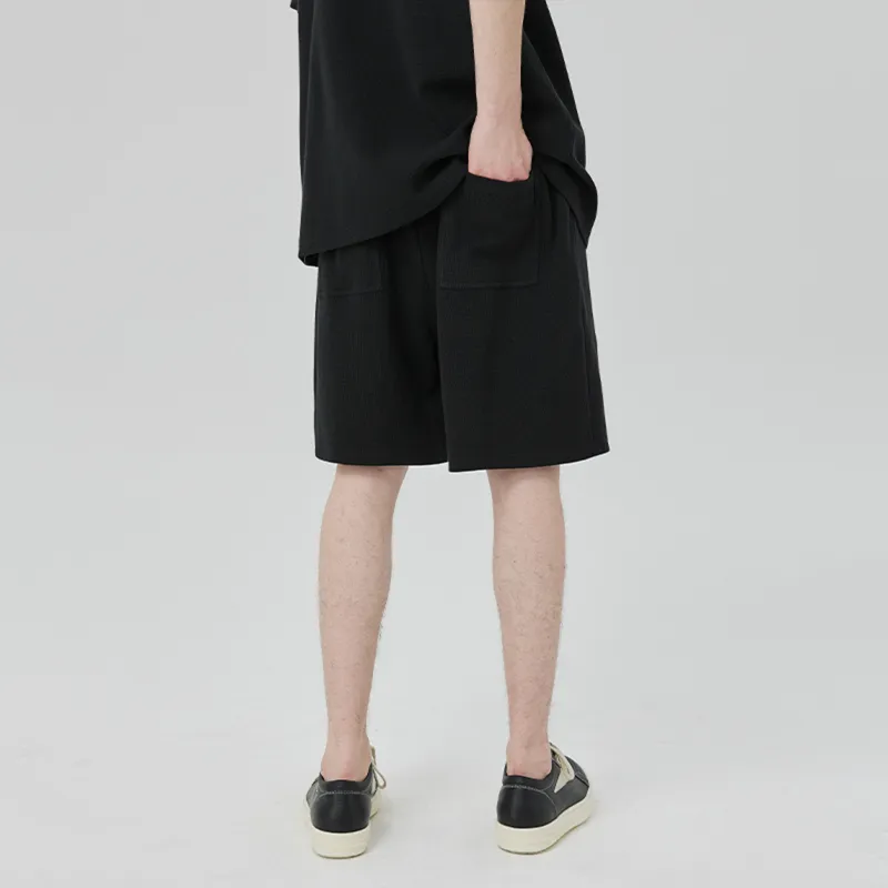 CLIMAX VISION Casual Shorts Unisex Black-3