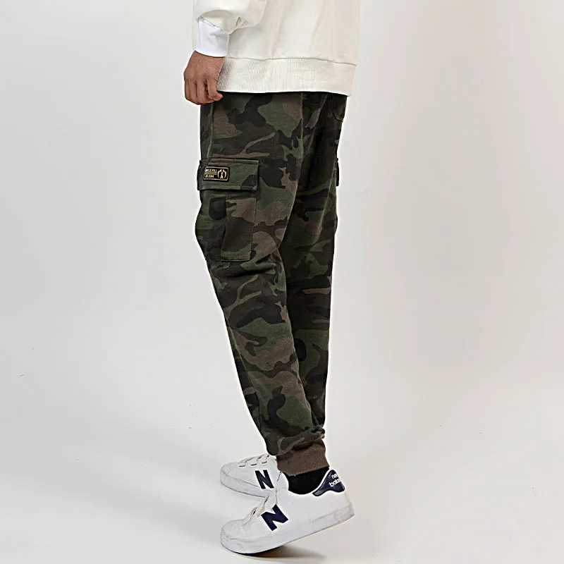 MIRACLE KILL Jogger Casual Pants Unisex Army Green Camouflage-5