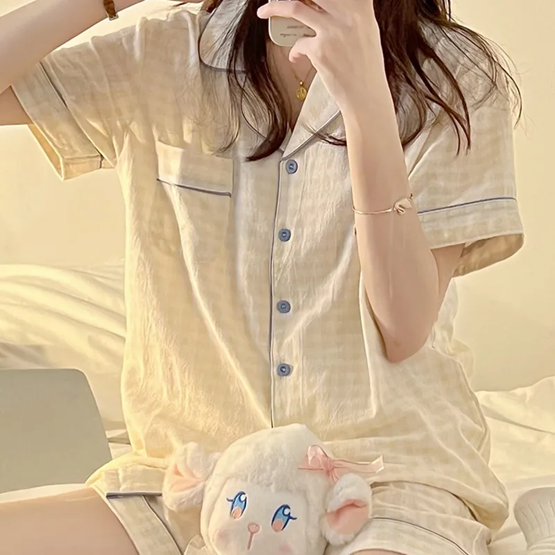 Xiang Ning Pai Women's Pajama Sets-4