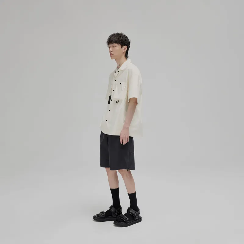 NANS STUDIO Loose Fit Shorts Men's-11
