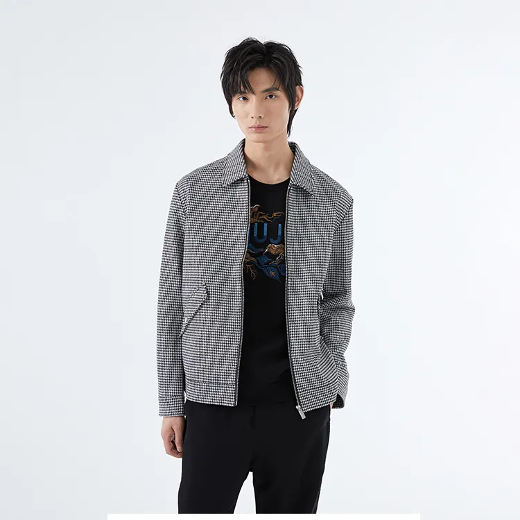 LIU·JO UOMO Jacket Men's Black White-4