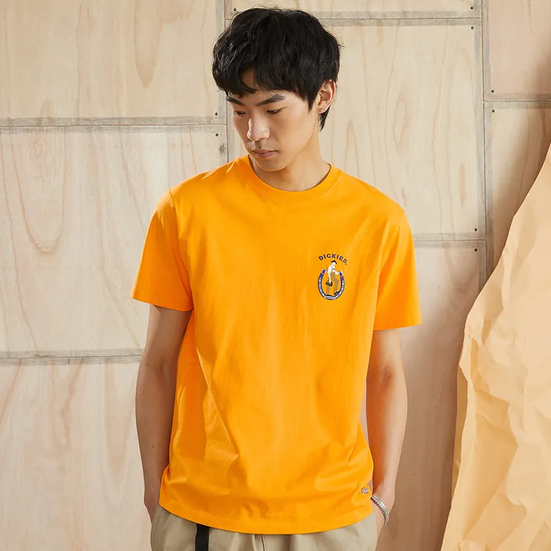 Dickies T Shirt Unisex Bright Orange-3