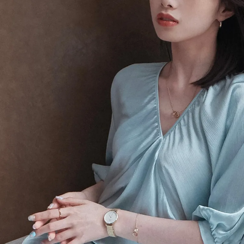 Daniel Wellington Alloy Stud Earrings Women's-2