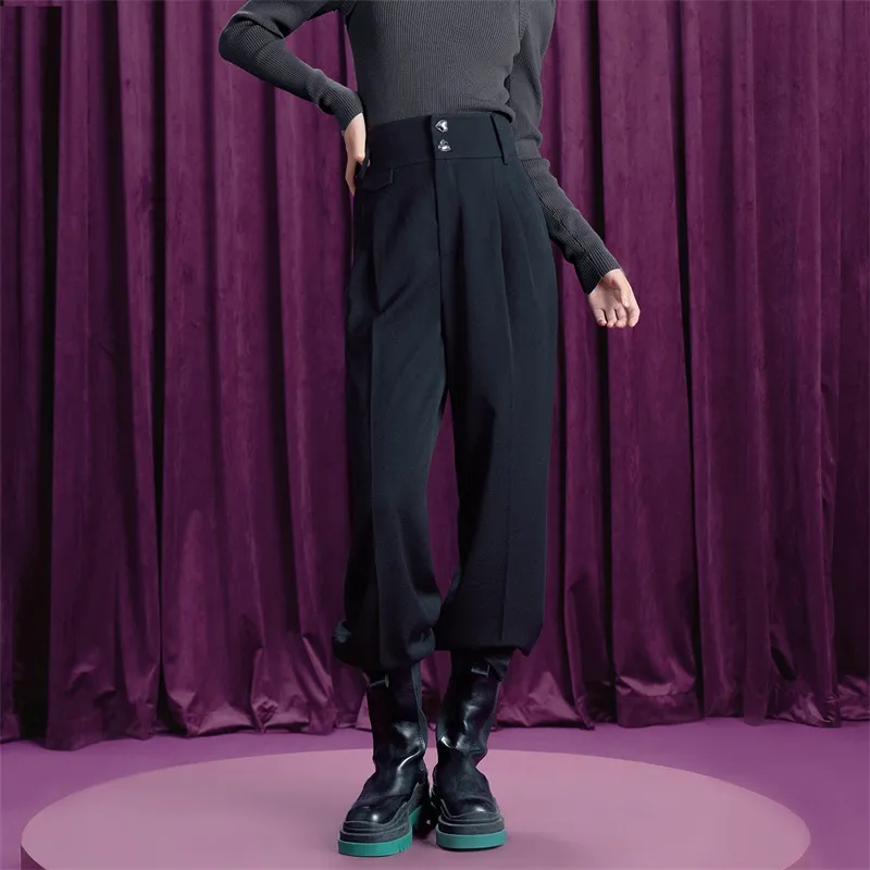 TAMMY TANGS Casual Pants Women's Black-2