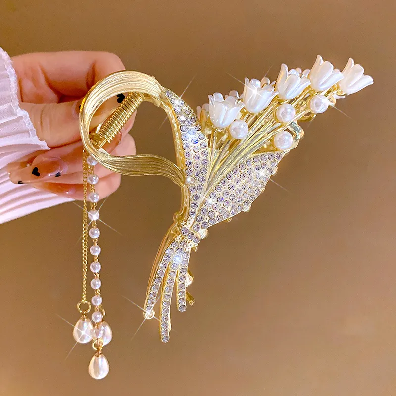SENDME Alloy Hair Clips Women's-1