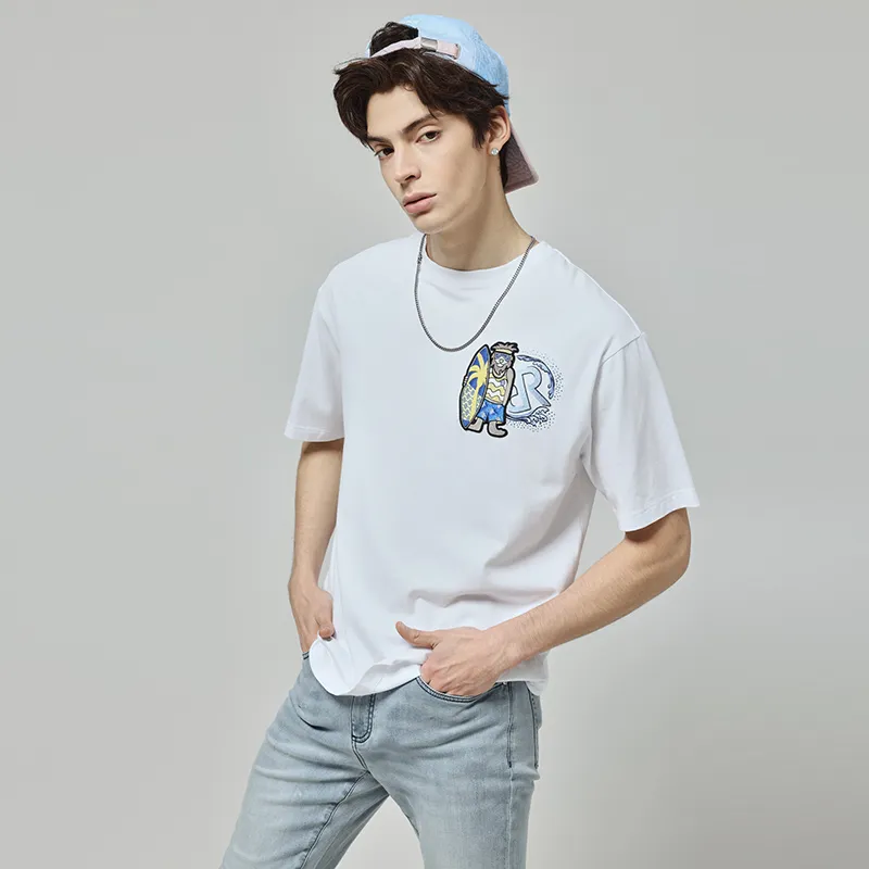 RARE T Shirts Men White-4