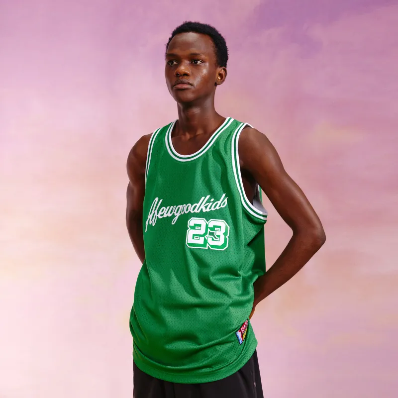AFGK Basketball Jerseys Unisex Green-2