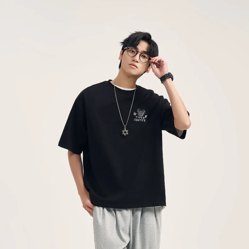 TYPERIGHTER Elbow Length Sleeved T Shirt Unisex-8