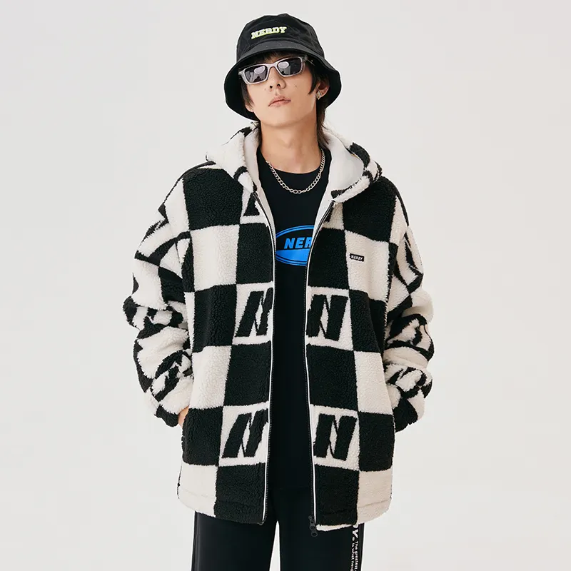 NERDY Puffer Jacket Unisex Black-2