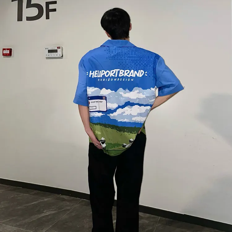 HELIPORT Shirt Unisex All Over Print Color-7